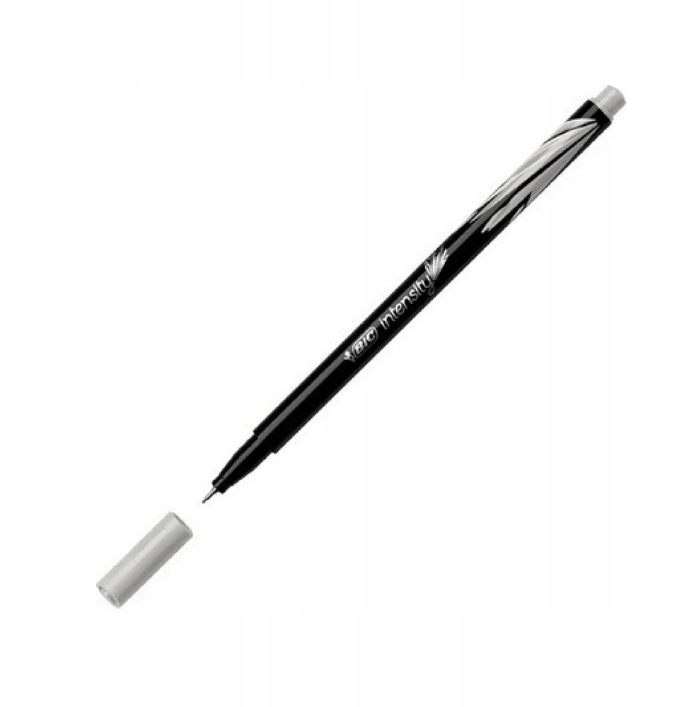 Bic Intensity plonas rašiklis, pilkas, 0.4 mm linija