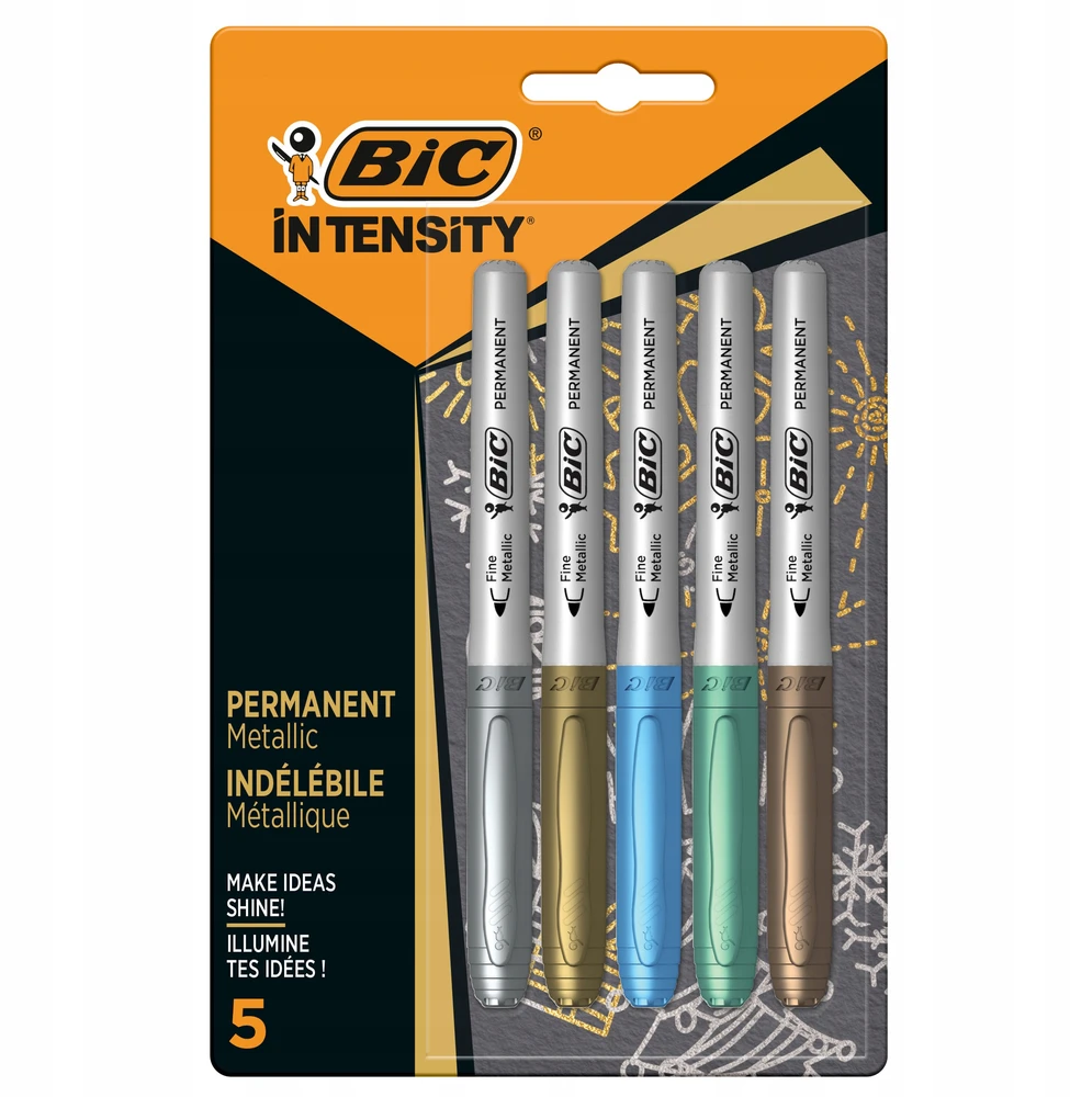 Bic Intensity Rinkinys: Pieštukai, Flomasteriai, Žymekliai, Troseliai