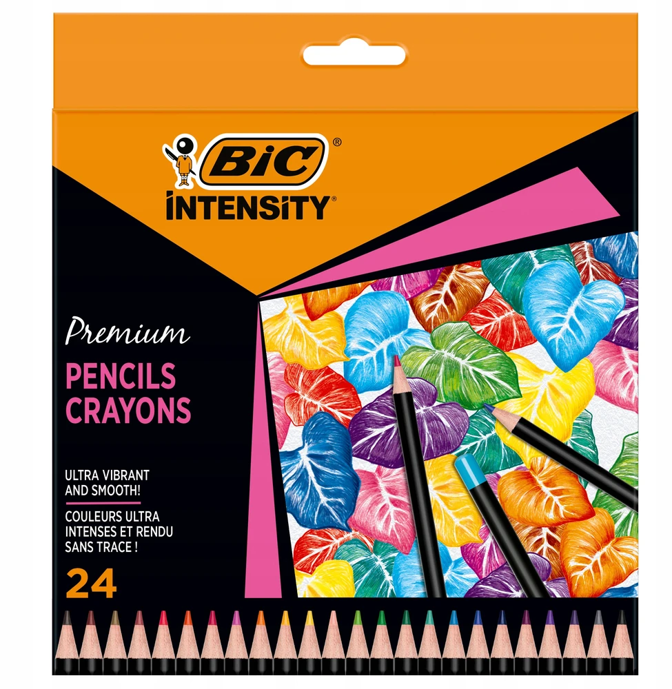 Bic Intensity Rinkinys: Pieštukai, Flomasteriai, Žymekliai, Troseliai