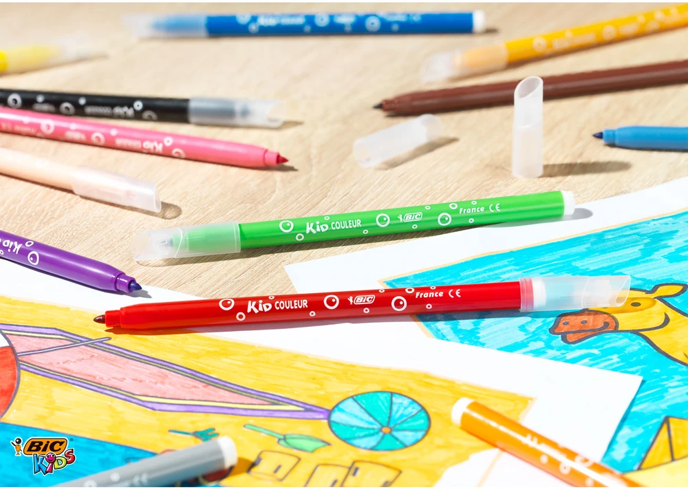 BIC KIDS 18K PLAUNAMAS SPALVOTAS TRIPS