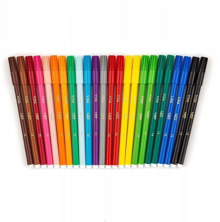 Flomasteriai BIC KIDS VISA 897098, 24 vnt.