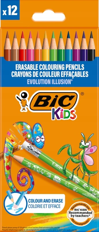 Bic kūrybinis rinkinys vaikams: 72 elementai piešimui ir spalvinimui