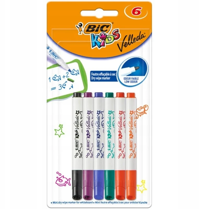 Bic Markery Mini Kids Velleda 6 vnt. (199921)