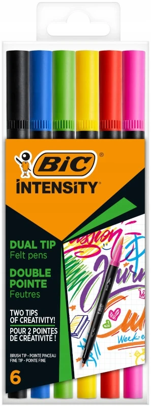 Bic PISAKI 2STR 6KOL BC INTENSITY DĖKLAS