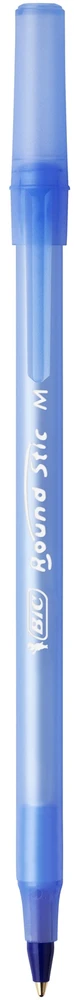 Rašikliai mėlyni BIC Round Stick 1,0 mm 60 vnt