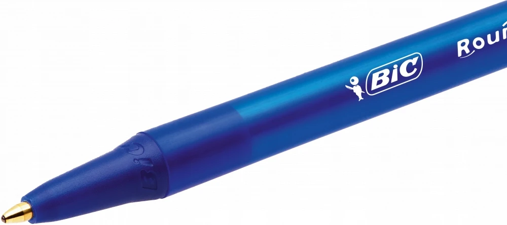 Rašikliai mėlyni BIC Round Stick 1,0 mm 60 vnt