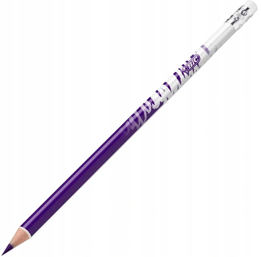 BIC Spalvoti pieštukai su trintuku Kids Evolution Illusion 24 spalvų rinkinys
