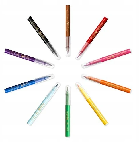 Bic Visaquarelle flomasteriai, 10 spalvų