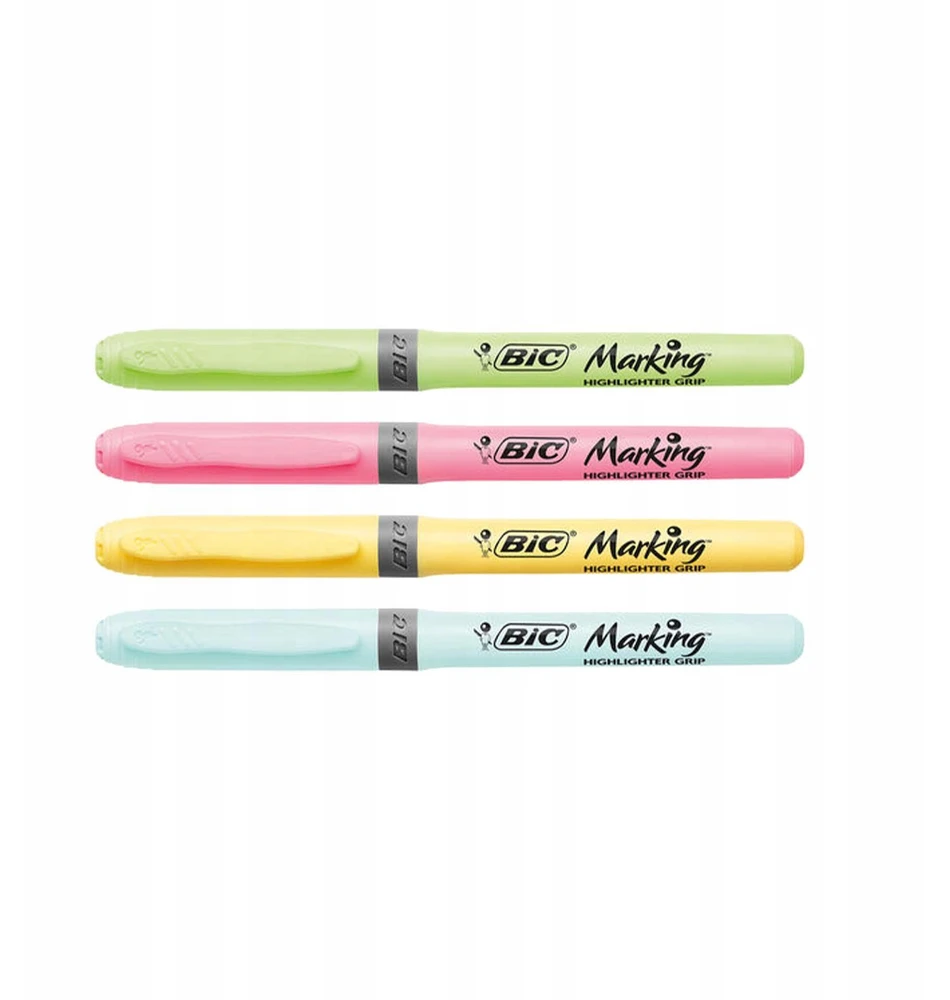 Teksto žymeklis Bic Pastel 964859, 4 vnt.