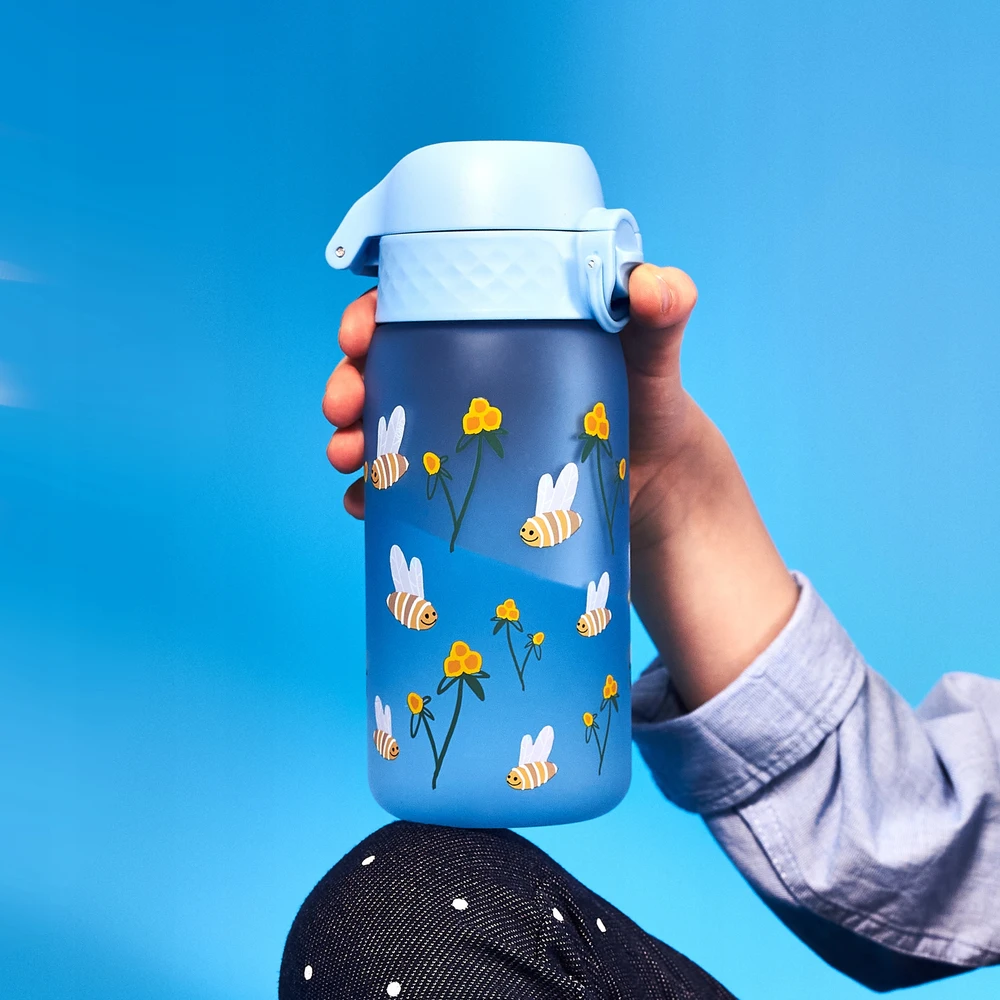 Gertuvė Bidon vaikams Buteliukas na wodę dziecięca ION8 Bumble Bees 350 ml