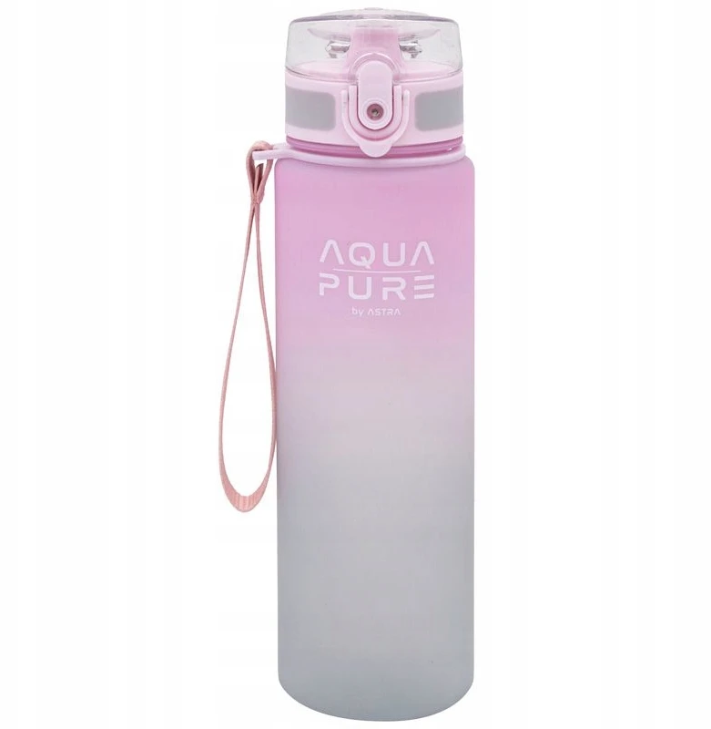 Gertuvė Astra Art Pap Bidonas Aqua Pure 600ml rožinis-pilkas Astra