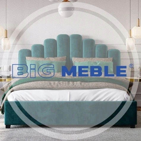 BIG Meble Minkšta aksominė kėdė valgomajam, virtuvei, svetainei, tamsiai pilka BIG 033