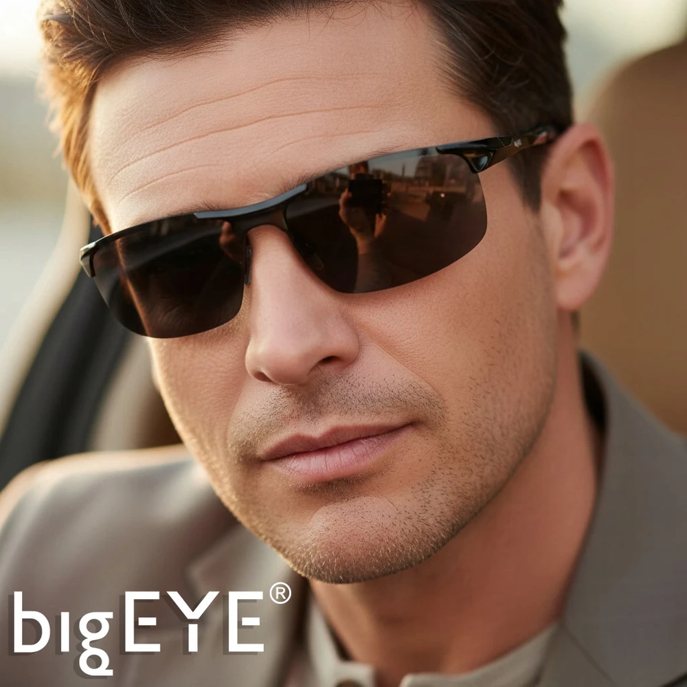Bigeye Force vyriški poliarizuoti akiniai nuo saulės, aliuminio rėmas