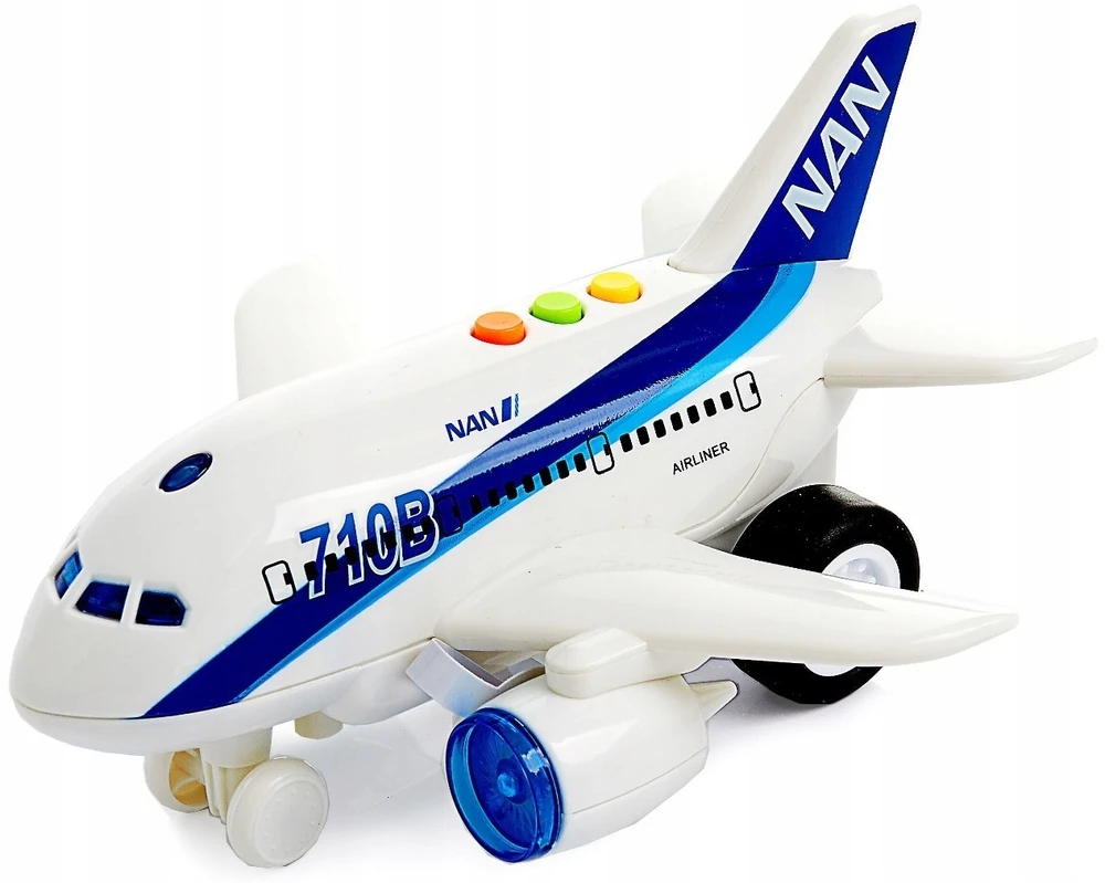 Bigtoys Lėktuvas su šviesos ir garso efektu City Service Aviation