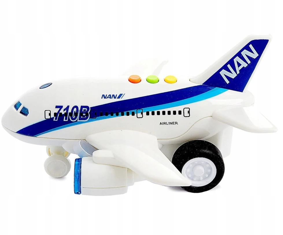 Bigtoys Lėktuvas su šviesos ir garso efektu City Service Aviation