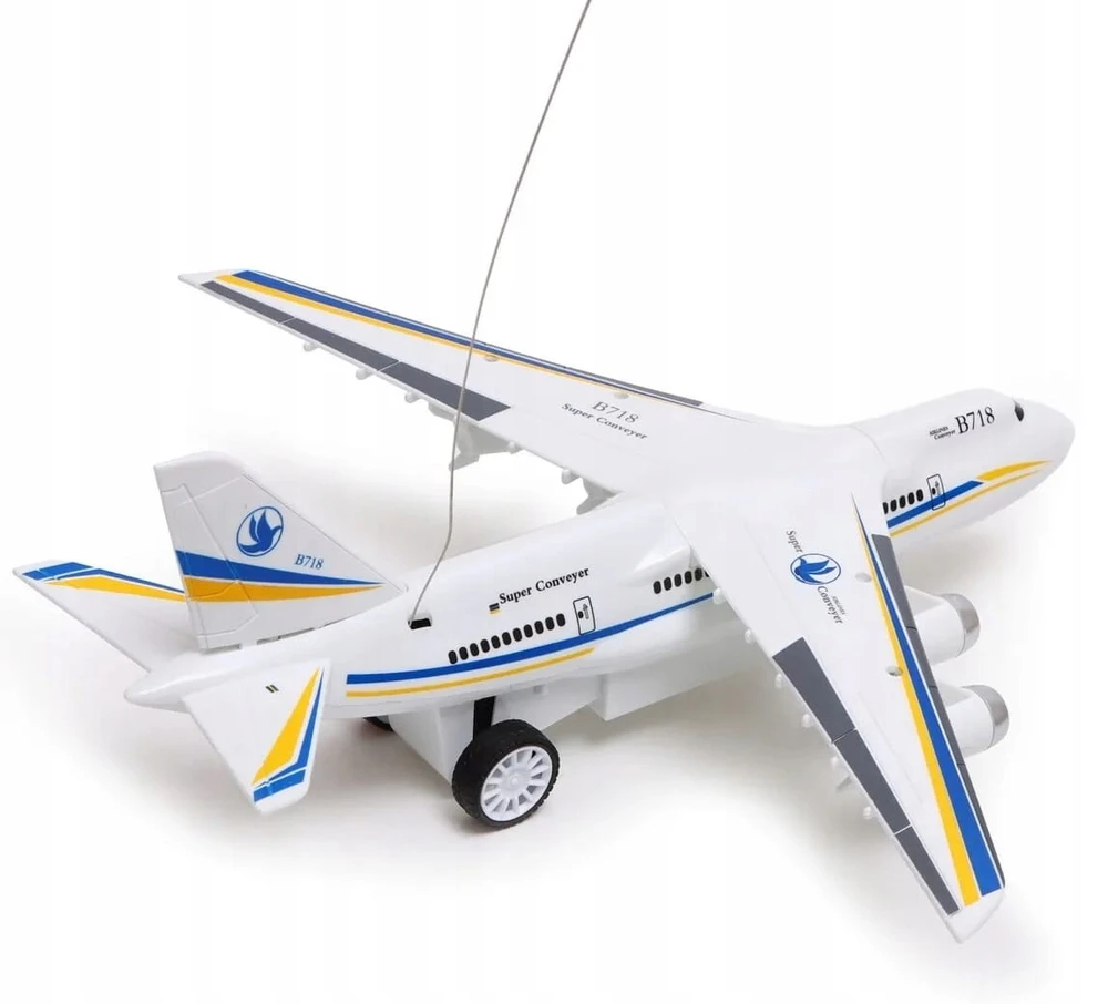 Bigtoys NUOTOLINIO PULTO VALDYMAS RC KELEIVINIS LĖKTUVAS + NUOTOLINIO VALDYMAS