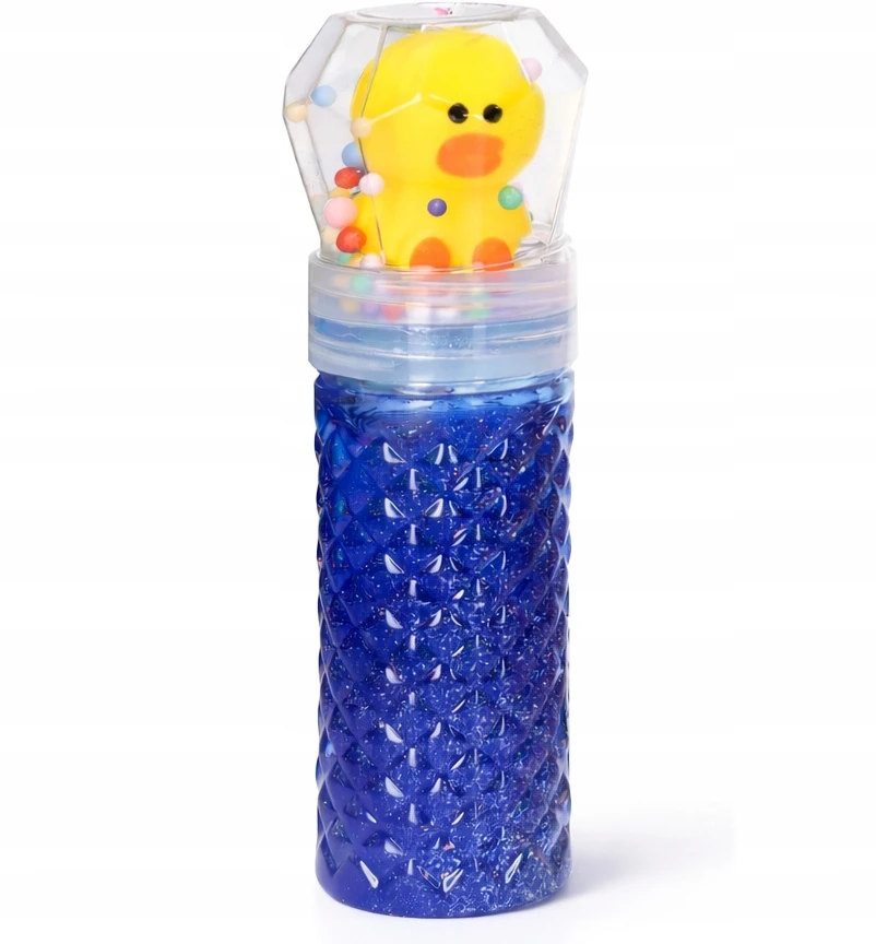 Bigtoys SLIME 19CM GLITTER PLASTIC PASTA SU ANTIES IR VIŠTIENOS KUMULLIAIS
