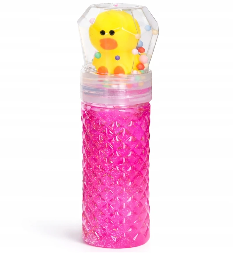 Bigtoys SLIME 19CM GLITTER PLASTIC PASTA SU ANTIES IR VIŠTIENOS KUMULLIAIS