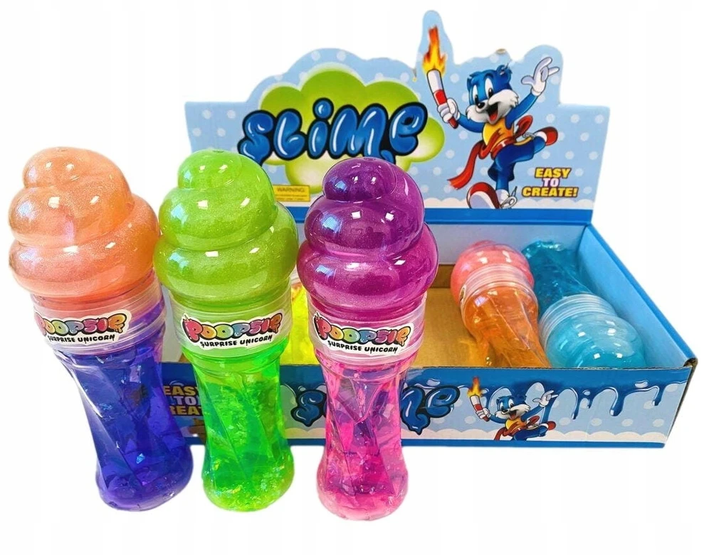 Bigtoys SLIME ILGSTINAMOS PLASTIKOS GLUTEK LEDO KŪGIO SPALVOS