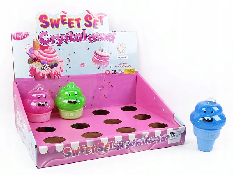 Bigtoys SLIME ledas, plastikinė masė gleivėms gaminti