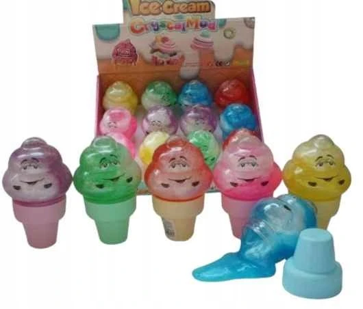 Bigtoys SLIME ledas, plastikinė masė gleivėms gaminti