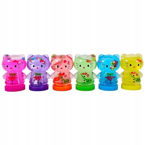 Bigtoys SLIME PLASTIC GEL GEL GYVŪNŲ KITTEN BEAR SPALVINGAS