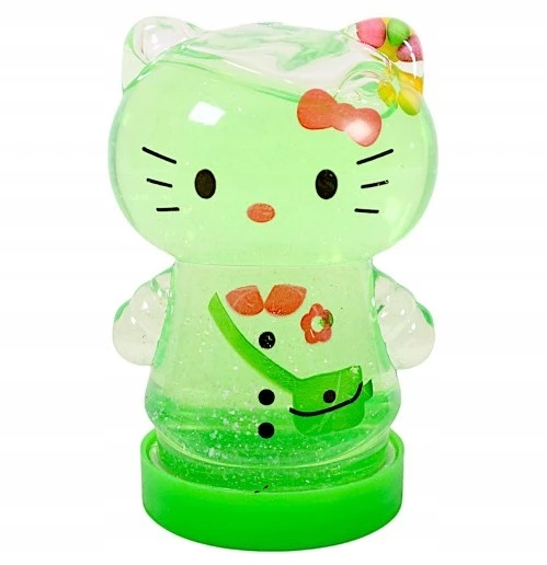 Bigtoys SLIME PLASTIC GEL GEL GYVŪNŲ KITTEN BEAR SPALVINGAS