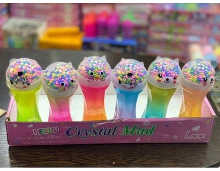 Bigtoys Slime su blizgučiais ir kamuoliukais, miela staigmena