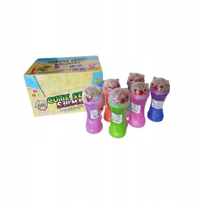 Bigtoys Slime su blizgučiais ir kamuoliukais, miela staigmena