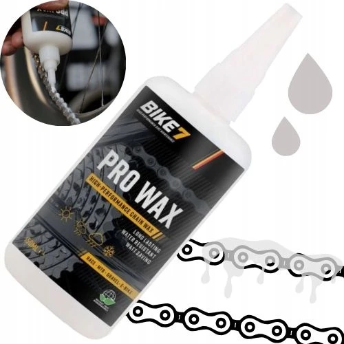 BIKE7 PRO WAX vaškas 150ml grandinių tepalas 0.15L BIKE 7 originalios kokybės