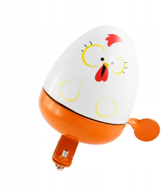 Bimbo Bike bicycle bell EGG,60mm, steel, assorted designs