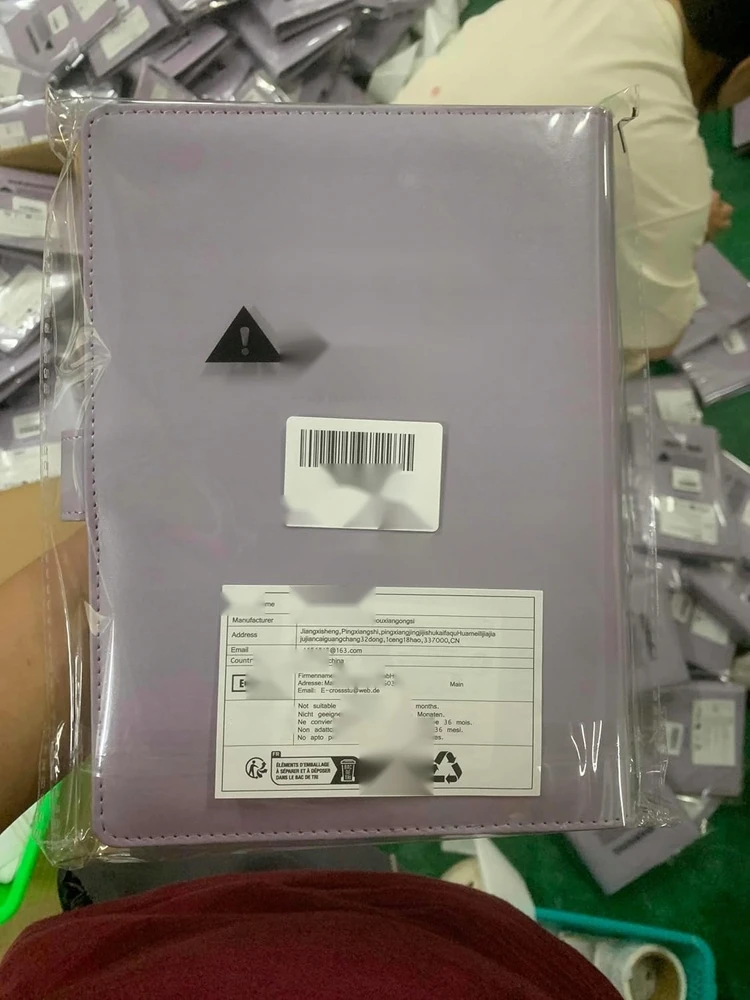 BINDER A5 PURPLE 6 HOLES SĄRAŠŲJŲ KNYGELIO ORGANIZATORIUS PLANUOTOJAS