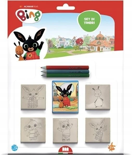 BING - PIECZĄTKI 5SZT, MULTIPRINT