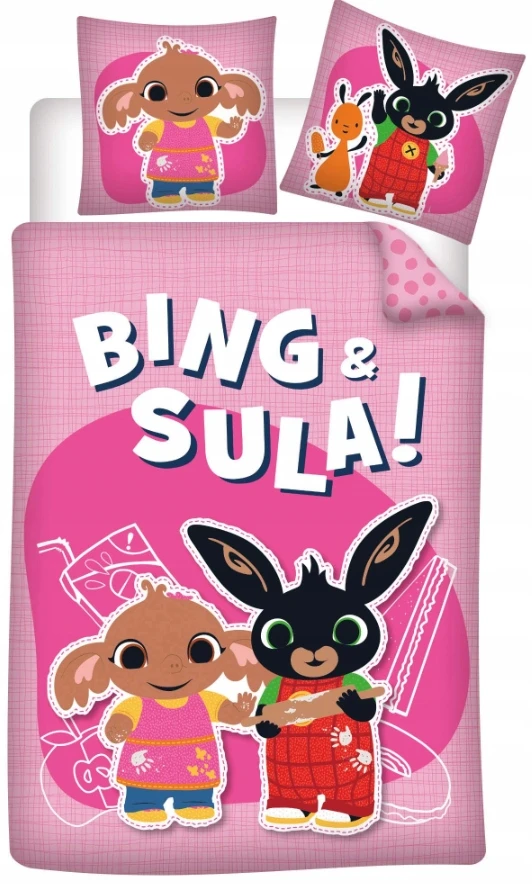 BING RABBIT PATALĖS, 140x200 VAIKŲ SULA FLOP COTTON Rožinis