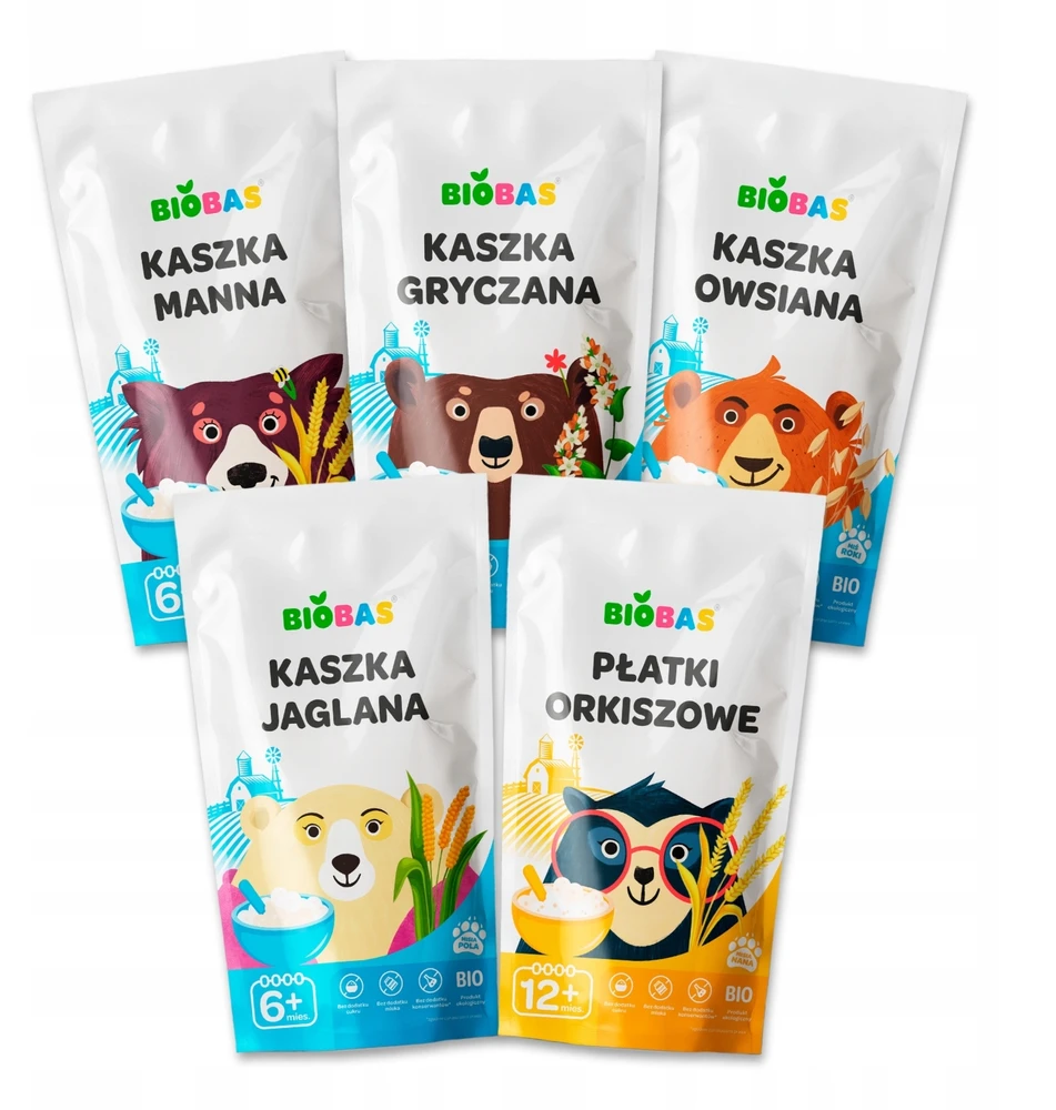 BIO GREAT RINKINYS Soros manų kruopos grikiai + speltos dribsniai BIOBAS