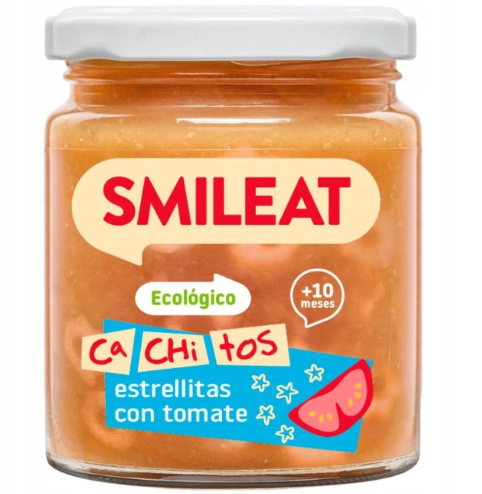 BIO Makaronai su pomidorais, ekologiška vakarienė indelyje, 230 g Smileat