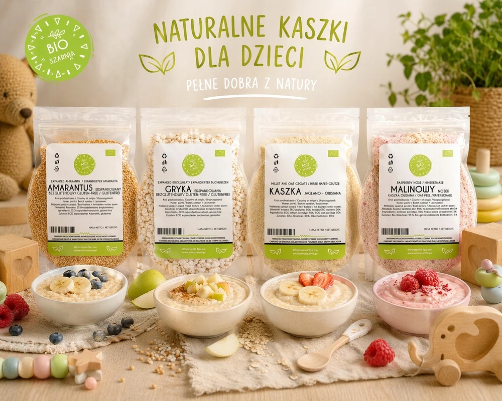 BIO Raspberry Nosek Košė - Avižų košė su liofilizuotomis avietėmis