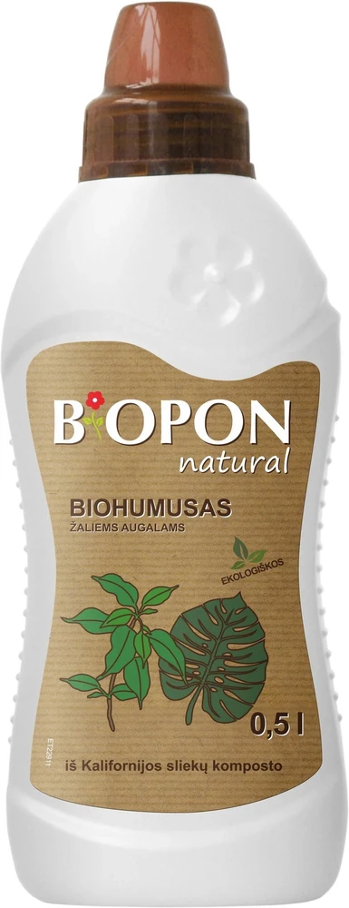 Biohumusas daržovėms BIOPON NATURAL, 500 ml