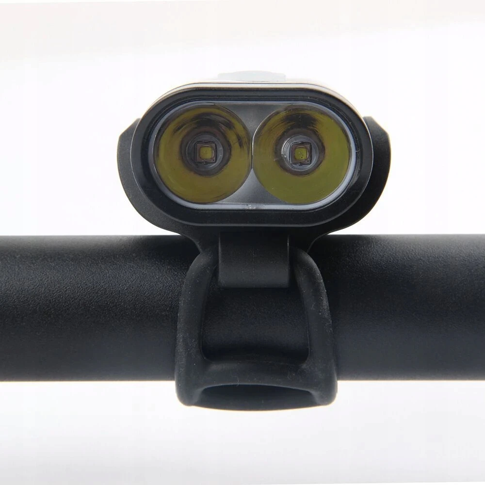 Biooreto Lampka Dviračio žibintas, priekinis ir galinis LED žibintas dviračio vairui, stiprus USB, ryškus s093