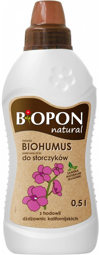 BIOPON NATŪRALUS BIOHUMUSAS orchidėjoms SKYSTOS TRAŠOS 1 L