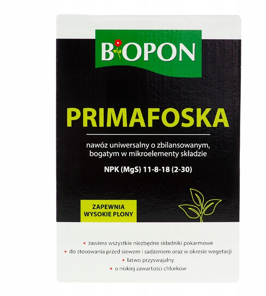 Biopon trąšų granulės 1kg PRIMAFOSKA