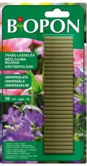 Universalios trąšų lazdelės BIOPON, 30 vnt.