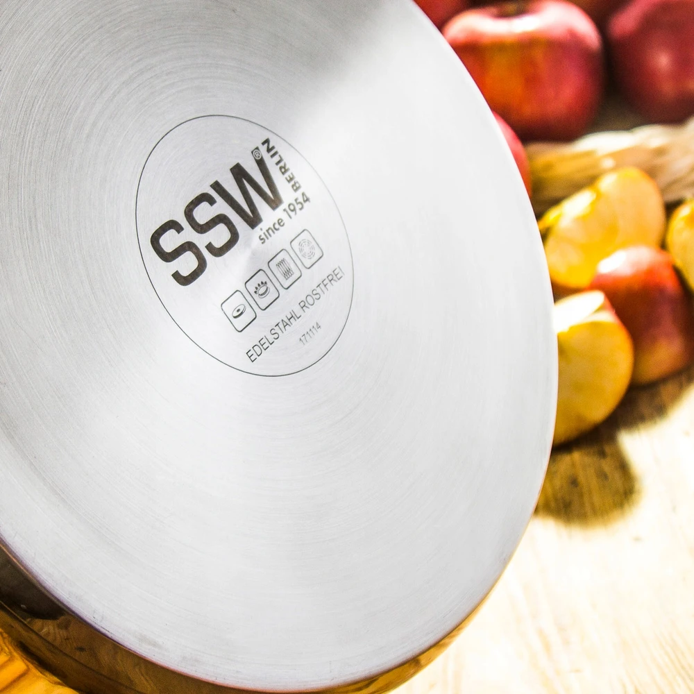 Biowin Nerūdijančio plieno garinė sulčiaspaudė SSW BIO FRUITS 8 l