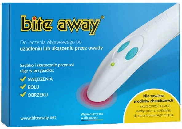 Bite away® originalus vokiškas medicininis prietaisas simptominiam vabzdžių įgėlimų ir įkandimų mažinimui