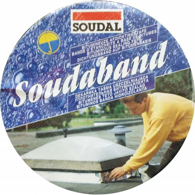 Aliuminio lipni juosta Soudal 100011; 150 mm; 10 m