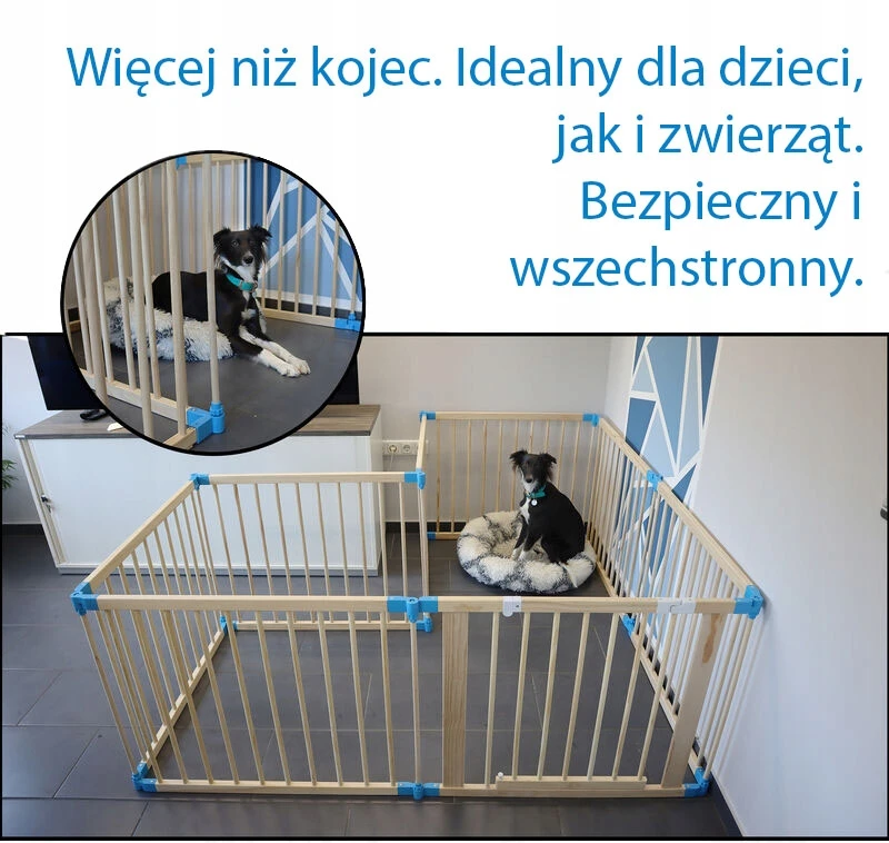 Bituxx Didelis vaikų maniežas su patvaria konstrukcija