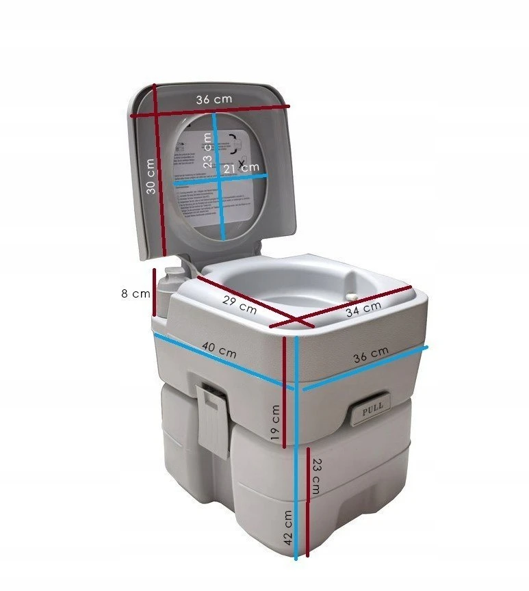 Bituxx Turistinis tualetas, 20 l