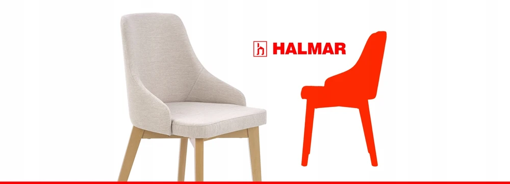 Biuro kėdė Halmar Prestige Skid, juoda