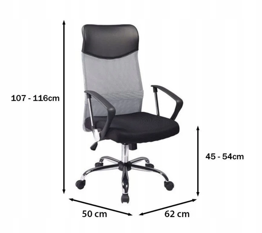 Signal Meble Biuro kėdė Q-886, pilka