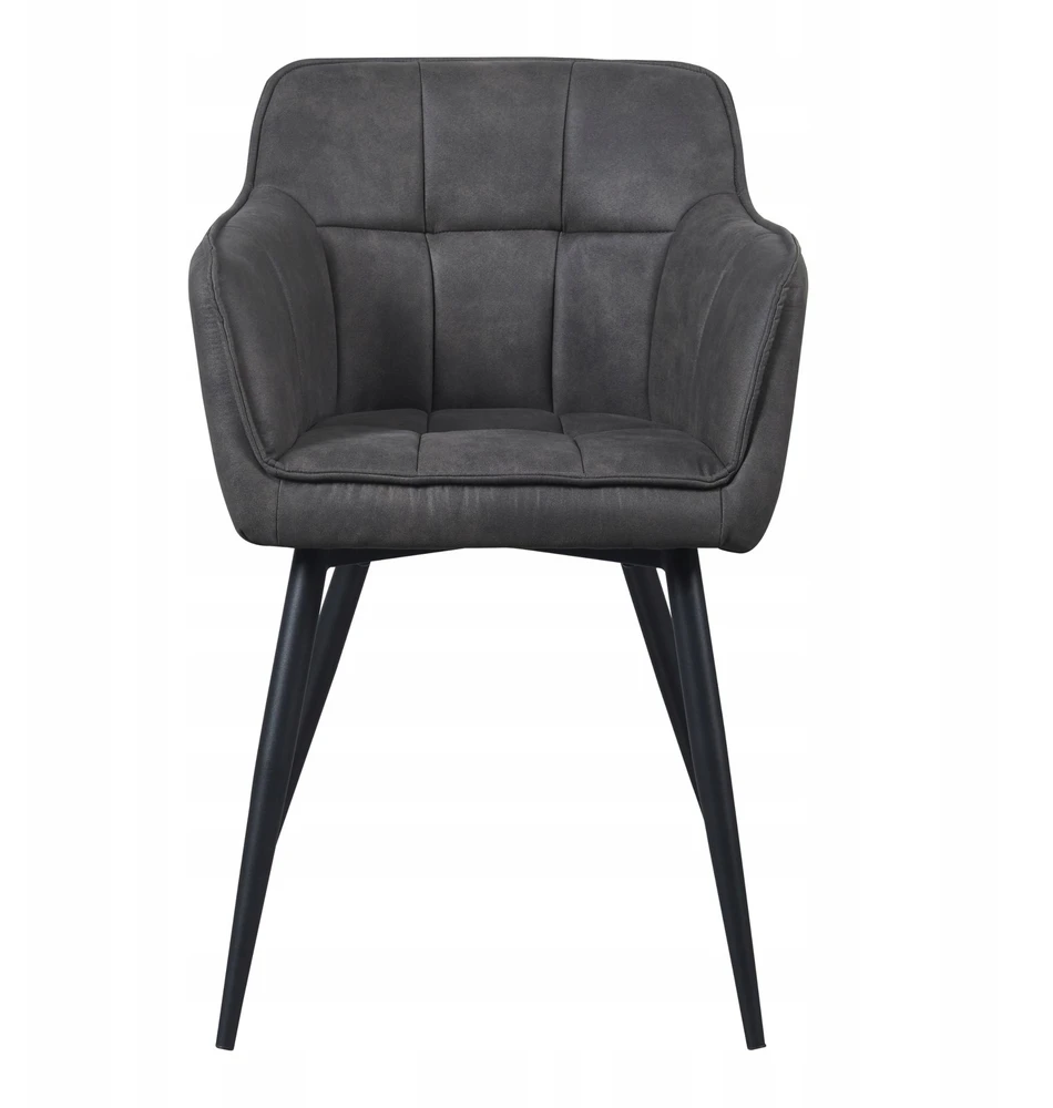 BIURO SVETAINĖ VALGOMO KĖDĖ SU RANKŲ atrama, pilka